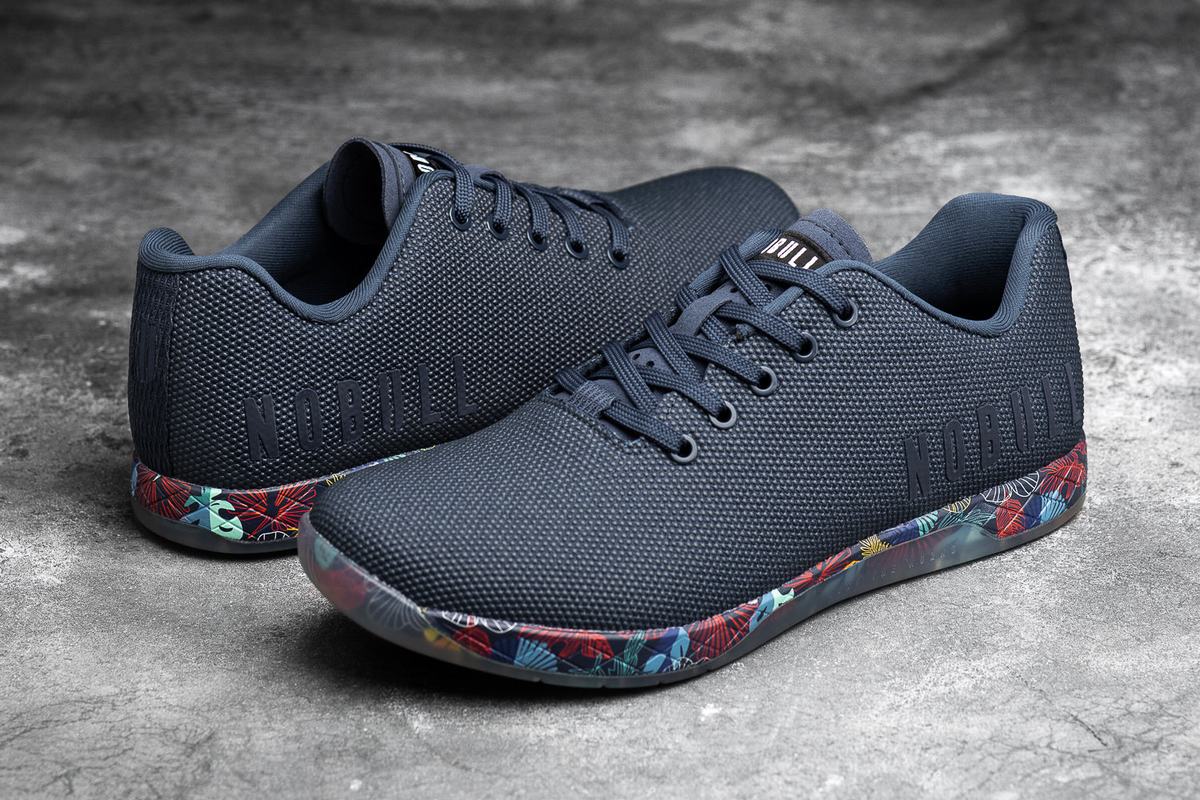 Nobull Superfabric Women's Trainers Navy | Australia (CV0547)
